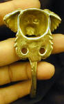 Tibetan Spaniel J Hook, back view