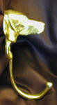 Vizsla Head Hook, side view