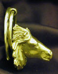 Icelandic Horse Small Door Knocker, side view