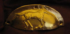 Foal Running Horizontal Drawer Pull, alternate view