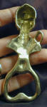 Huntswoman Bottle Opener, back view