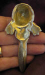 Beaver Letter Opener, back view