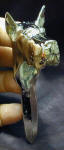 Great Dane (croppedl) Letter Opener with nickel plating