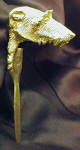 Scottish Deerhound Letter Opener, side view