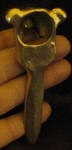 Staffordshire Bull Terrier Letter Opener, back view