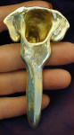 Weimaraner Letter Opener, back view