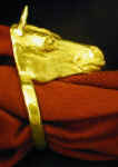 Horse Napkin Ring, side view