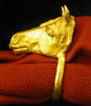 Horse Napkin Ring, other side view