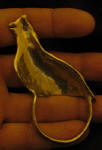 Bobwhite Napkin Ring, back view