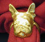 BostonTerrier napkin ring