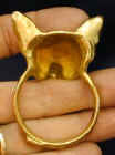 Chihuahua napkin ring, back view