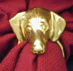 Dachshund napkin ring