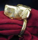 Great Dane (cropped ears) Napkin Ring, side view