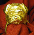 Norfolk Terrier Napkin Ring