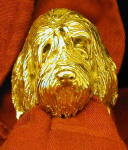 Otterhound Napkin Ring