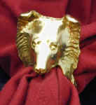 Sheltie Napkin Ring 2 (shorter muzzle)