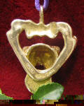 Ferret Ornament, back view