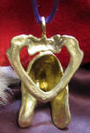 Bracco Italiano Ornament, back view