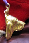 Bracco Italiano Ornament, side view