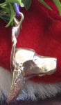 English Springer Spaniel Ornament, side view