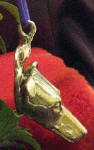 Greyhound Ornament, side view