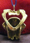 Mastiff Ornament, back view