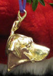 Rhodesian Ridgeback Ornament, side view