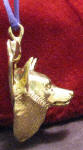 Schipperke Ornament, side view