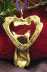 Scottie Ornament, back view