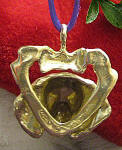 Vizsla Ornament, back view