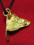 Boar, Wild, pendant, side view