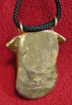 Bullmastiff Pendant, back view