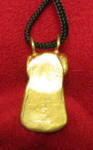 Scottish Deerhound Pendant, back view