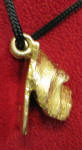 Westie Pendant, side view