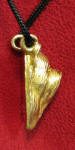 Yorkie Pendant, side view