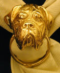 Dogue de Bordeaux Scarf Ring