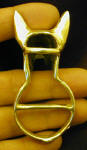 Great Dane, cropped, Scarf Ring, back view