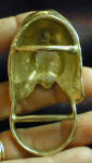 Shih Tzu Scarf Ring, back view