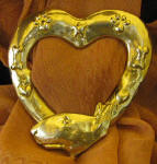 Bull Terrier Heart Scarf Ring