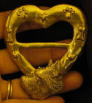 Cairn Terrier Heart Scarf Ring