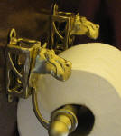  Toilet Paper Holder, side view