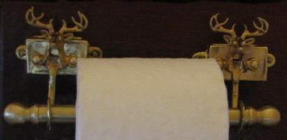 Whitetail Buck Toilet Paper Holder