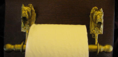 Cane Corso Toilet Paper Holder
