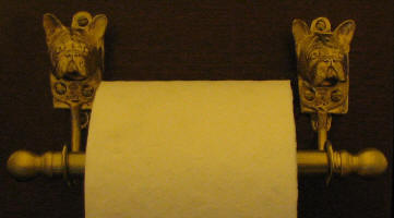 French Bulldog Toilet Paper Holder