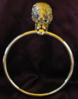 Lion Towel Ring