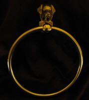 Golden Retriever Towel Ring