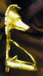 Border Collie Wall Mounted Bottle Opener, side view
