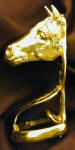 Horse Wall Mounted Bottle Opener, side view