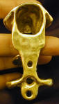 Lab Wall Bottle Opener, back view