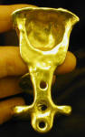 Pug Wall Mounted Bottle Opener, back view
